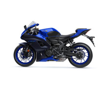Grip adhésif de réservoir noir et transparent STOMPGRIP VOLCANO - YAMAHA 700 YZF R7 2022-25 2