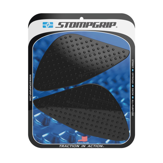 Grip adhésif de réservoir noir STOMPGRIP VOLCANO - YAMAHA 900 MT-09 / TRIUMPH 1200 SPEED TRIPLE RR / 1200 SPEED TRIPLE RS