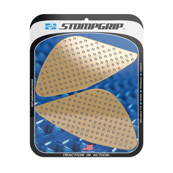 Grip adhésif de réservoir transparent STOMPGRIP VOLCANO - YAMAHA 900 MT-09 / TRIUMPH 1200 SPEED TRIPLE RR / 1200 SPEED TRIPLE RS
