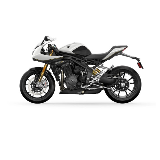 Grip adhésif de réservoir transparent STOMPGRIP VOLCANO - YAMAHA 900 MT-09 / TRIUMPH 1200 SPEED TRIPLE RR / 1200 SPEED TRIPLE RS