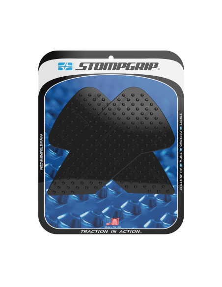 Grip adhésif de réservoir noir STOMPGRIP VOLCANO - HONDA 1100 CRF L AFRICA TWIN ADVENTURE SPORTS 2021-26