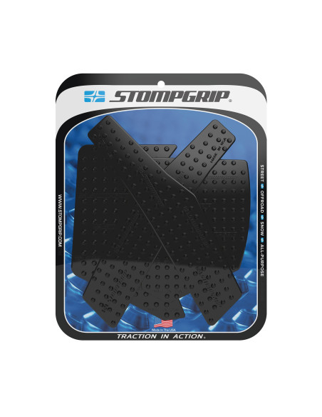 Grip adhésif de réservoir noir STOMPGRIP VOLCANO - HONDA 300 CRF-L 2021-26 / 300 CRF RALLY 2021-23
