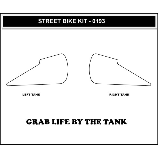 Grip adhésif de réservoir transparent STOMPGRIP VOLCANO - KTM 1290 SUPER DUKE R 2020-23 / 1290 SUPER DUKE R EVO 2022-23