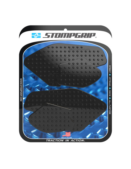 Grip adhésif de réservoir noir STOMPGRIP VOLCANO - YAMAHA 700 MT-07 2022-24