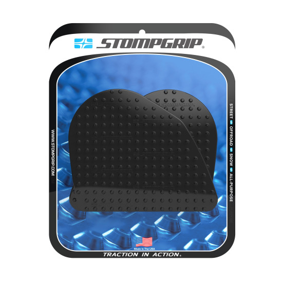 Grip adhésif de réservoir noir STOMPGRIP VOLCANO - DUCATI 950 DESERT X 2022-26