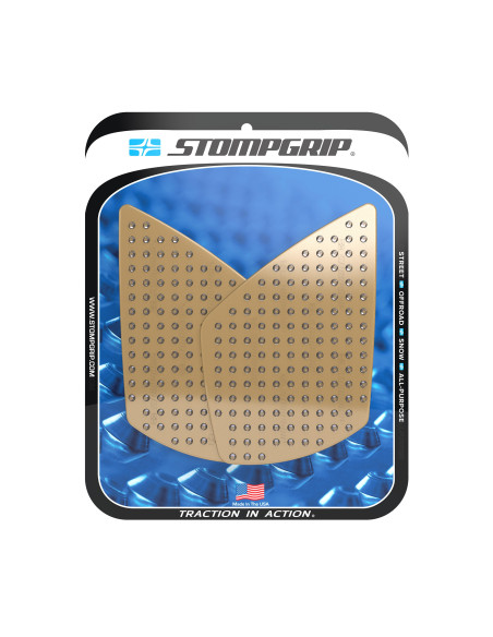 Grip adhésif de réservoir transparent STOMPGRIP VOLCANO - TRIUMPH 765 STREET TRIPLE RS / 765 STREET TRIPLE MOTO2 2023-26