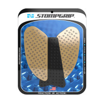 Grip adhésif de réservoir noir et transparent STOMPGRIP VOLCANO - KAWASAKI 1000 Z H2 2021-26