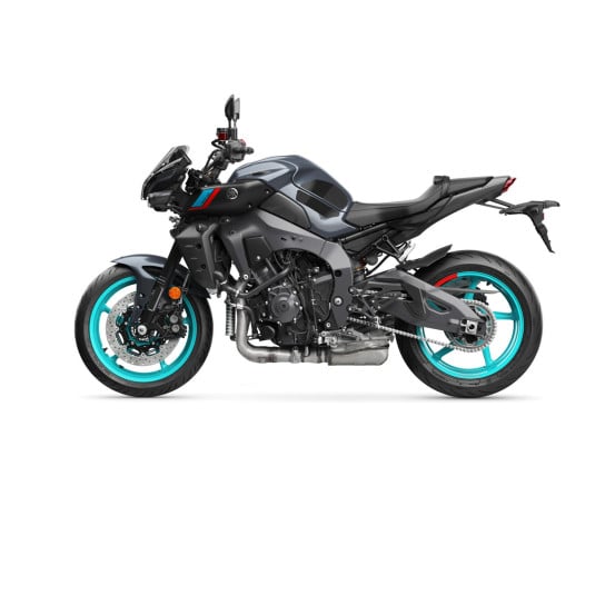 Grip adhésif de réservoir noir et transparent STOMPGRIP VOLCANO - YAMAHA 1000 MT-10 2022-25