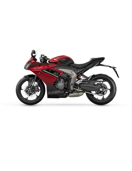 Grip adhésif de réservoir noir STOMPGRIP VOLCANO - TRIUMPH 660 DAYTONA 2024-26