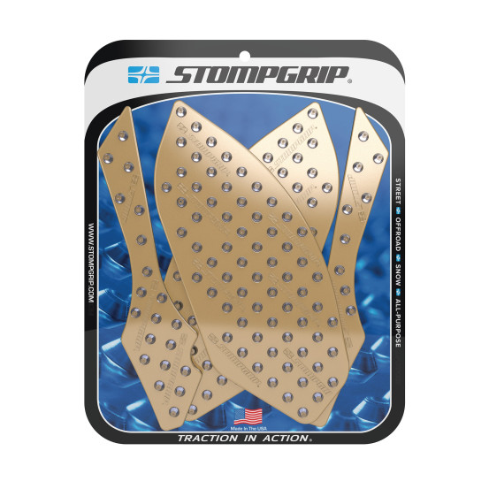 Grip adhésif de réservoir transparent STOMPGRIP SUPER VOLCANO - BMW 1000 HP4 2013-15 / 1000 S1000RR 2009-14