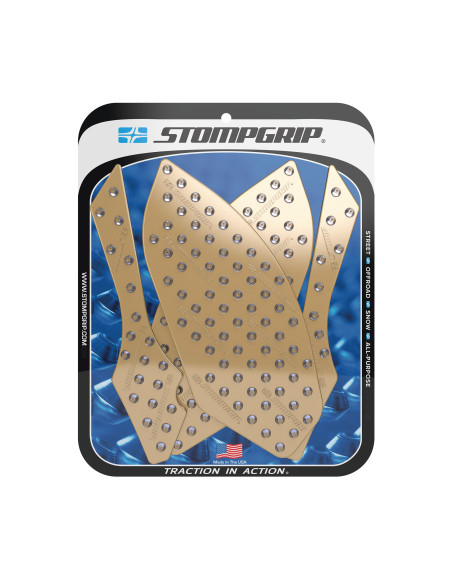 Grip adhésif de réservoir transparent STOMPGRIP SUPER VOLCANO - BMW 1000 HP4 2013-15 / 1000 S1000RR 2009-14