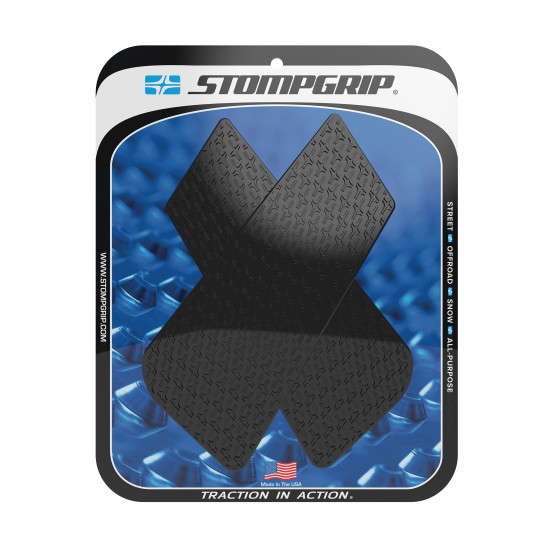 Grip adhésif de réservoir noir STOMPGRIP ICON - YAMAHA 600 YZF R6 2003-05
