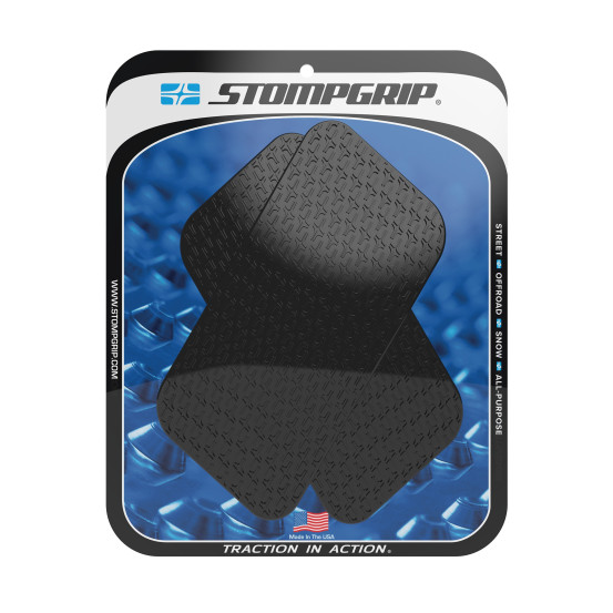 Grip adhésif de réservoir noir STOMPGRIP ICON - YAMAHA 600 YZF R6 2006-07