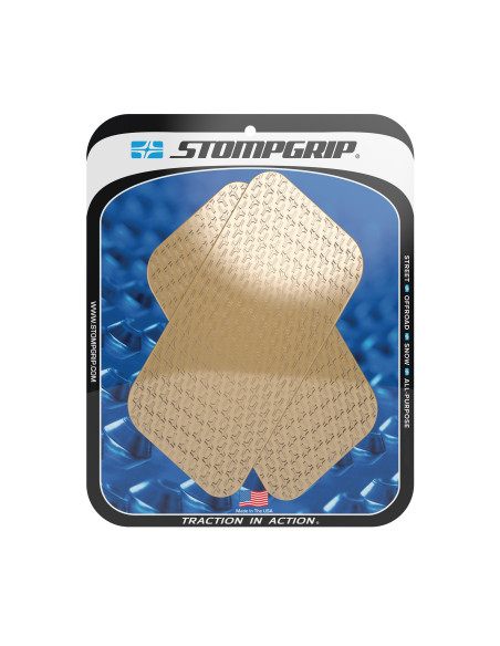 Grip adhésif de réservoir transparent STOMPGRIP ICON - YAMAHA 600 YZF R6 2006-07
