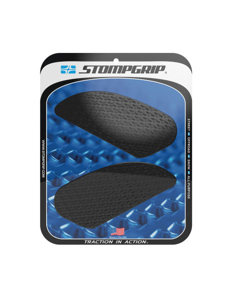 Grip adhésif de réservoir noir STOMPGRIP ICON - YAMAHA 1000 YZF R1 2007-08
