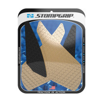 Grip adhésif de réservoir noir et transparent STOMPGRIP ICON - YAMAHA 1000 YZF R1 2007-08