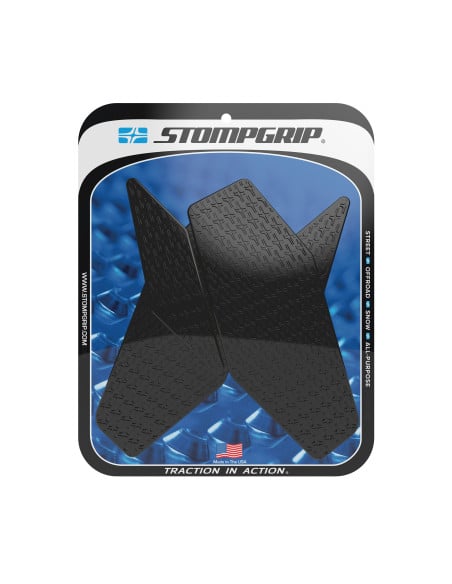 Grip adhésif de réservoir noir STOMPGRIP ICON - YAMAHA 600 YZF R6 2008-16