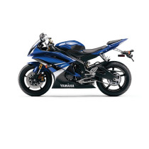 Grip adhésif de réservoir noir STOMPGRIP ICON - YAMAHA 600 YZF R6 2008-16 2