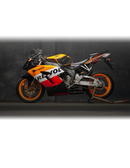 Grip adhésif de réservoir noir STOMPGRIP ICON - HONDA 1000 CBR-RR 2004-07
