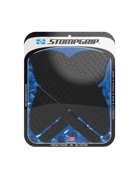 Grip adhésif de réservoir noir STOMPGRIP ICON - HONDA 600 CBR-RR 2007-12