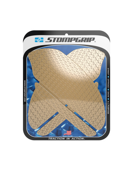 Grip adhésif de réservoir transparent STOMPGRIP ICON - HONDA 600 CBR-RR 2007-12