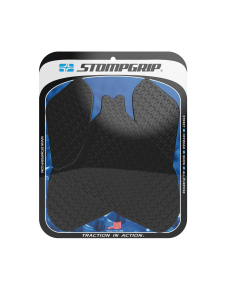 Grip adhésif de réservoir noir STOMPGRIP ICON - HONDA 1000 CBR-RR 2008-11