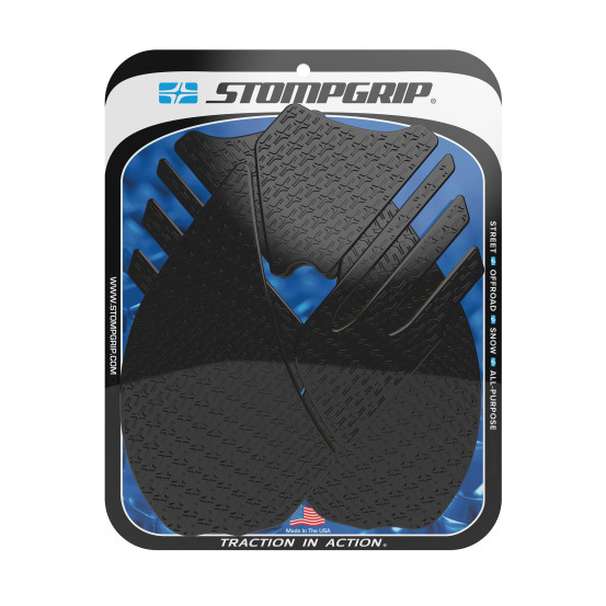 Grip adhésif de réservoir noir STOMPGRIP ICON - KAWASAKI 1400 ZX-14R / 1400 ZZR 2006-11