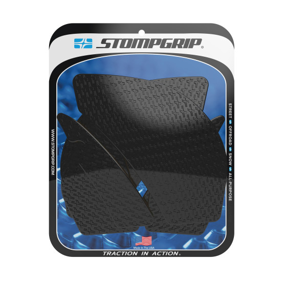Grip adhésif de réservoir noir STOMPGRIP ICON - KAWASAKI 1000 ZX-10R 2008-10