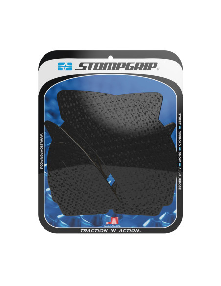 Grip adhésif de réservoir noir STOMPGRIP ICON - KAWASAKI 1000 ZX-10R 2008-10