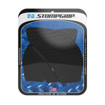 Grip adhésif de réservoir noir STOMPGRIP ICON - KAWASAKI 600 ZX-6R 2009-16 / 636 ZX-6R 2017-26