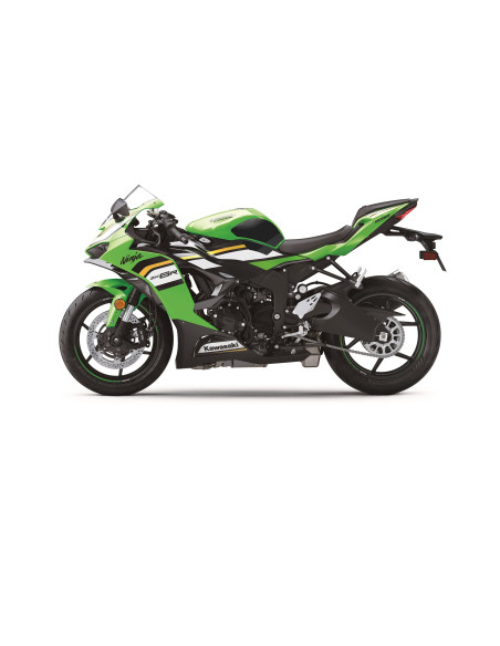 Grip adhésif de réservoir noir et transparent STOMPGRIP ICON - KAWASAKI 600 ZX-6R 2009-16 / 636 ZX-6R 2017-26