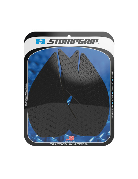 Grip adhésif de réservoir noir STOMPGRIP ICON - KAWASAKI 1000 Z 2010-15 / 1000 Z SX 2012-16