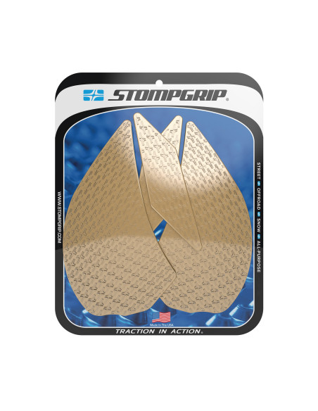 Grip adhésif de réservoir transparent STOMPGRIP ICON - KAWASAKI 1000 Z 2010-15 / 1000 Z SX 2012-16