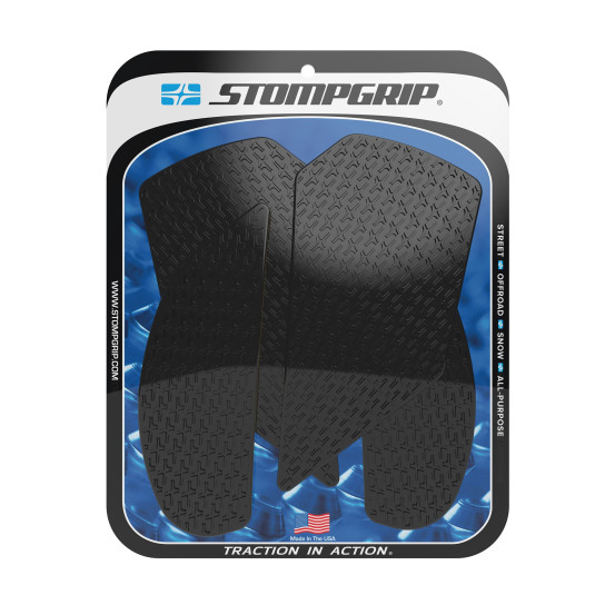 Grip adhésif de réservoir noir STOMPGRIP ICON - KAWASAKI 1000 ZX-10R 2011-26 / 1000 ZX-10RR 2017-26