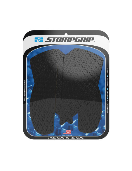 Grip adhésif de réservoir noir STOMPGRIP ICON - KAWASAKI 1000 ZX-10R 2011-26 / 1000 ZX-10RR 2017-26