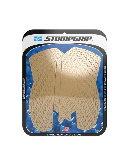Grip adhésif de réservoir transparent STOMPGRIP ICON - KAWASAKI 1000 ZX-10R 2011-26 / 1000 ZX-10RR 2017-26