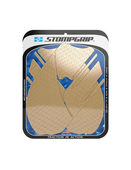 Grip adhésif de réservoir transparent STOMPGRIP ICON - KAWASAKI 1400 ZX-14R 2012-18 / 1400 ZZR 2012-20