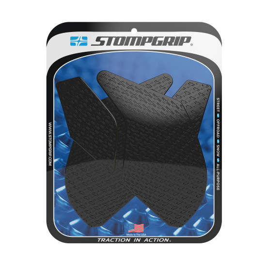 Grip adhésif de réservoir noir STOMPGRIP ICON - KAWASAKI 250 NINJA R / 250 NINJA SL / 300 NINJA / 250 Z SL NINJA / 300 Z