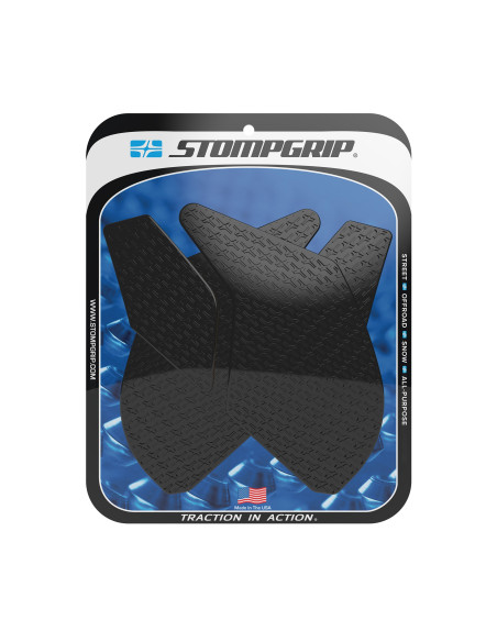 Grip adhésif de réservoir noir STOMPGRIP ICON - KAWASAKI 250 NINJA R / 250 NINJA SL / 300 NINJA / 250 Z SL NINJA / 300 Z