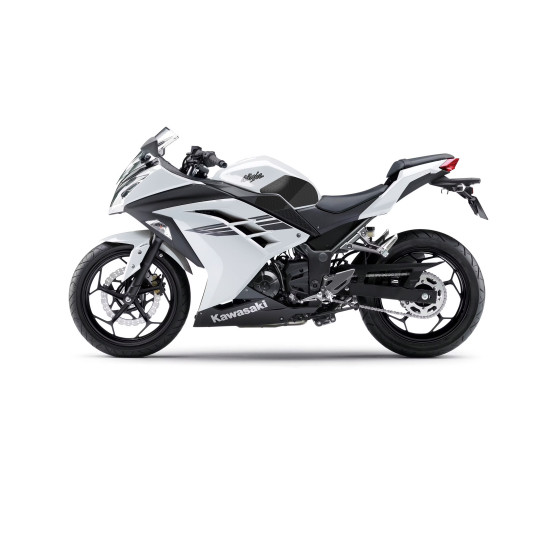 Grip adhésif de réservoir noir et transparent STOMPGRIP ICON - KAWASAKI 250 NINJA R / 250 NINJA SL / 300 NINJA / 250 Z SL NINJA