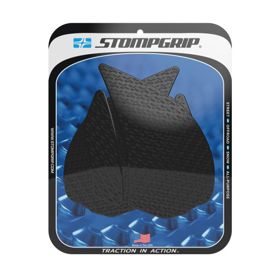 Grip adhésif de réservoir noir STOMPGRIP ICON - KAWASAKI 1000 NINJA 2011-13 / 1000 NINJA SX 2014-19 / 1000 Z SX 2011-17