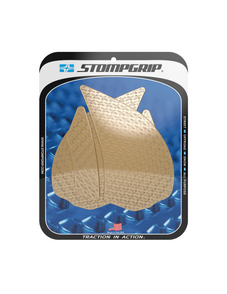Grip adhésif de réservoir transparent STOMPGRIP ICON - KAWASAKI 1000 NINJA 2011-13 / 1000 NINJA SX 2014-19 / 1000 Z SX 2011-17
