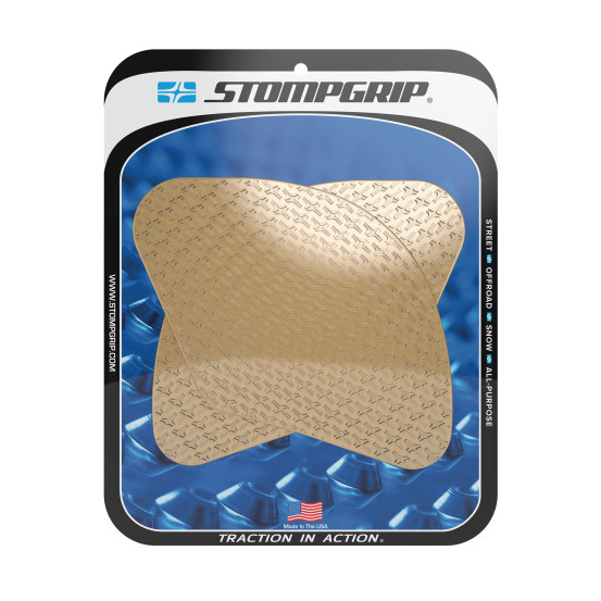 Grip adhésif de réservoir transparent STOMPGRIP ICON - BMW 1200 R1200 GS / 1200 R1200 GS ADVENTURE / SUZUKI 1000 SV / 650 SV