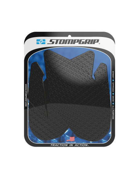 Grip adhésif de réservoir noir STOMPGRIP ICON - SUZUKI 1000 GSX-R 2007-08