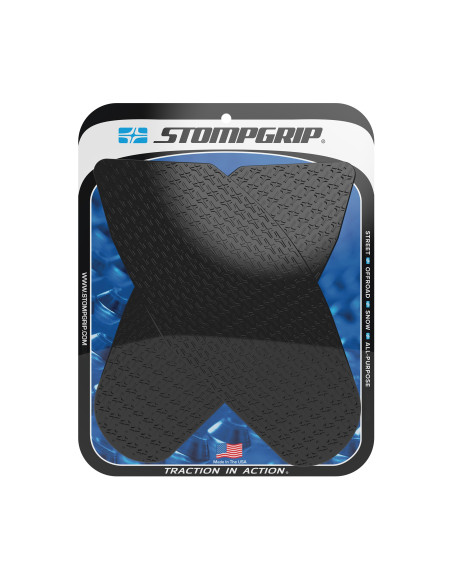Grip adhésif de réservoir noir STOMPGRIP ICON - SUZUKI 600 GSX-R / 750 GSX-R 2008-10