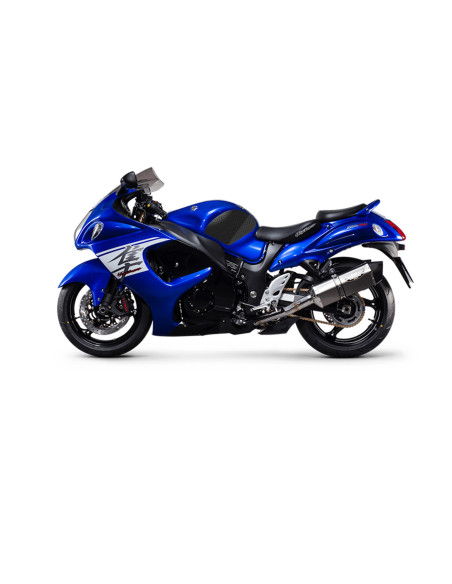 Grip adhésif de réservoir noir STOMPGRIP ICON - SUZUKI 1300 GSX-R HAYABUSA 2000-18 / 1340 GSX-R HAYABUSA 2019-20