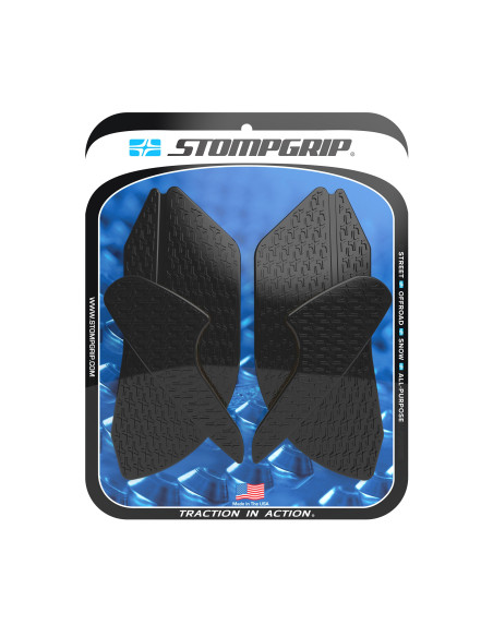 Grip adhésif de réservoir noir STOMPGRIP ICON - DUCATI 1199 PANIGALE / 1299 PANIGALE / 1299 PANIGALE R / 1299 PANIGALE S