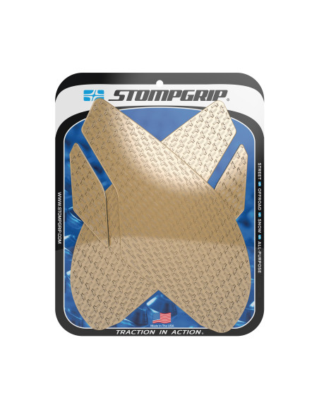 Grip adhésif de réservoir transparent STOMPGRIP ICON - TRIUMPH 675 DAYTONA / 675 DAYTONA R / 765 DAYTONA / 675 STREET TRIPLE