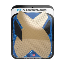 Grip adhésif de réservoir noir et transparent STOMPGRIP ICON - TRIUMPH 675 DAYTONA / 675 DAYTONA R / 765 DAYTONA
