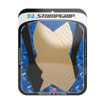 Grip adhésif de réservoir noir et transparent STOMPGRIP ICON - BMW 1000 HP4 2013-15 / 1000 S1000RR 2009-14